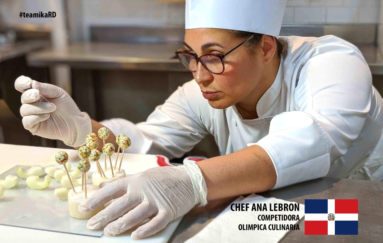 Photo of Ana Lebrón, chef dominicana, logra Oro Olimpiadas IKA Gastronómicas, Alemania