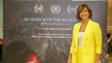 Photo of Amelia Deschamps estrena su documental “In Search Of The Blue Heart” (En Busca del Corazón Azul) en el Festival de Cine de Fine Arts “Hecho en RD”